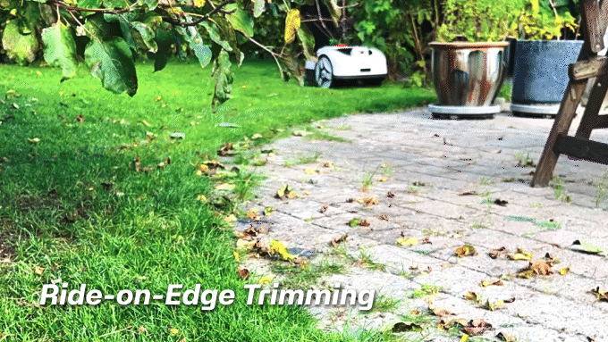 RoboUP Raccoon 2 SE Robotic Lawn Mower up to 600 m² without Boundary Wire & RTK