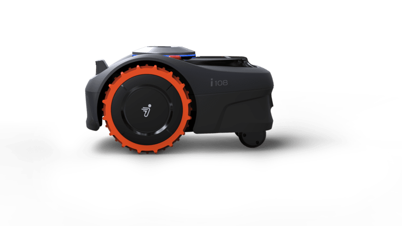 Segway Navimow i108E robotic lawn mower with AI mapping, app control, and waterproof design