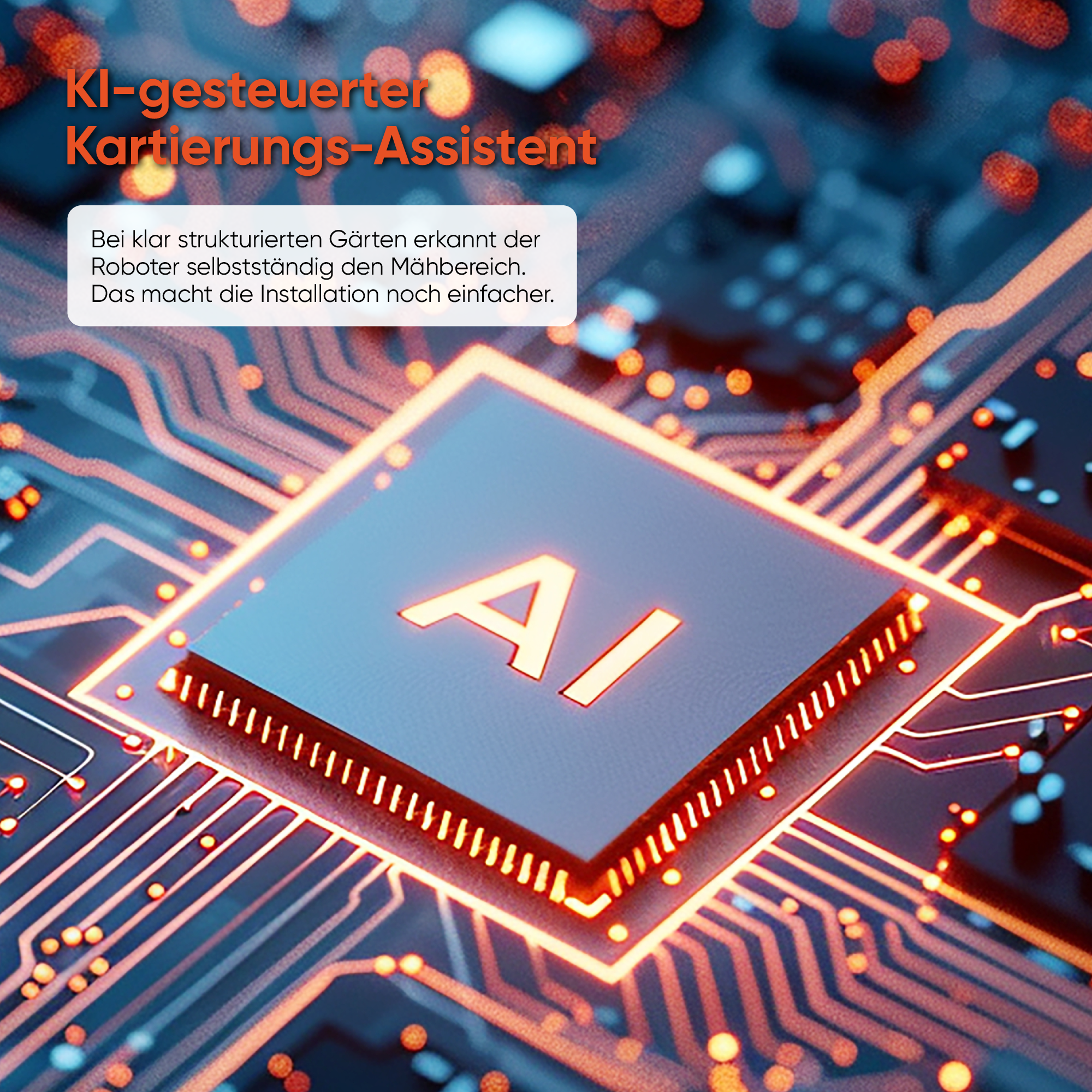 Sunseeker Elite X7 – Kabelloser Allrad-Mähroboter für Gärten bis 3.000 m²